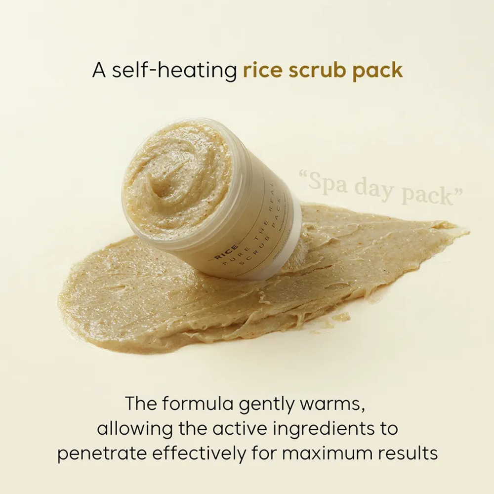 THANK YOU FARMER Rice Pure The Real Scrub Pack 100ml