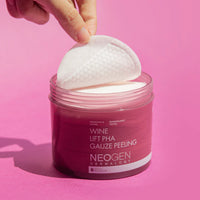NEOGEN Dermalogy Wine Lift Pha Gauze Peeling 190ml (30 Pads)