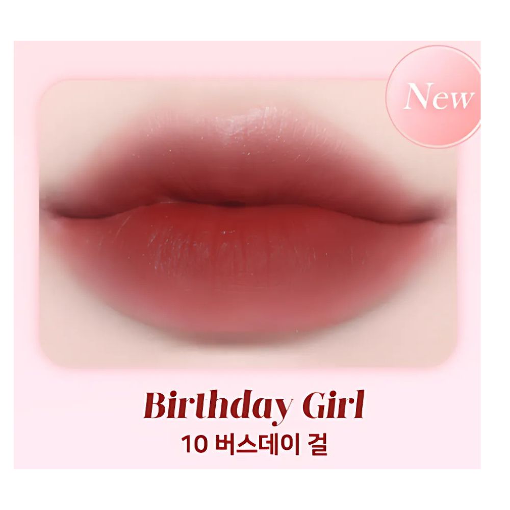 BLESSED MOON Fluffy Lip Tint 2.8g (9 colors to choose)