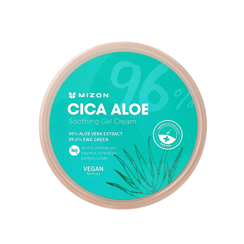 MIZON Cica Aloe 96% Soothing Gel Cream 300g