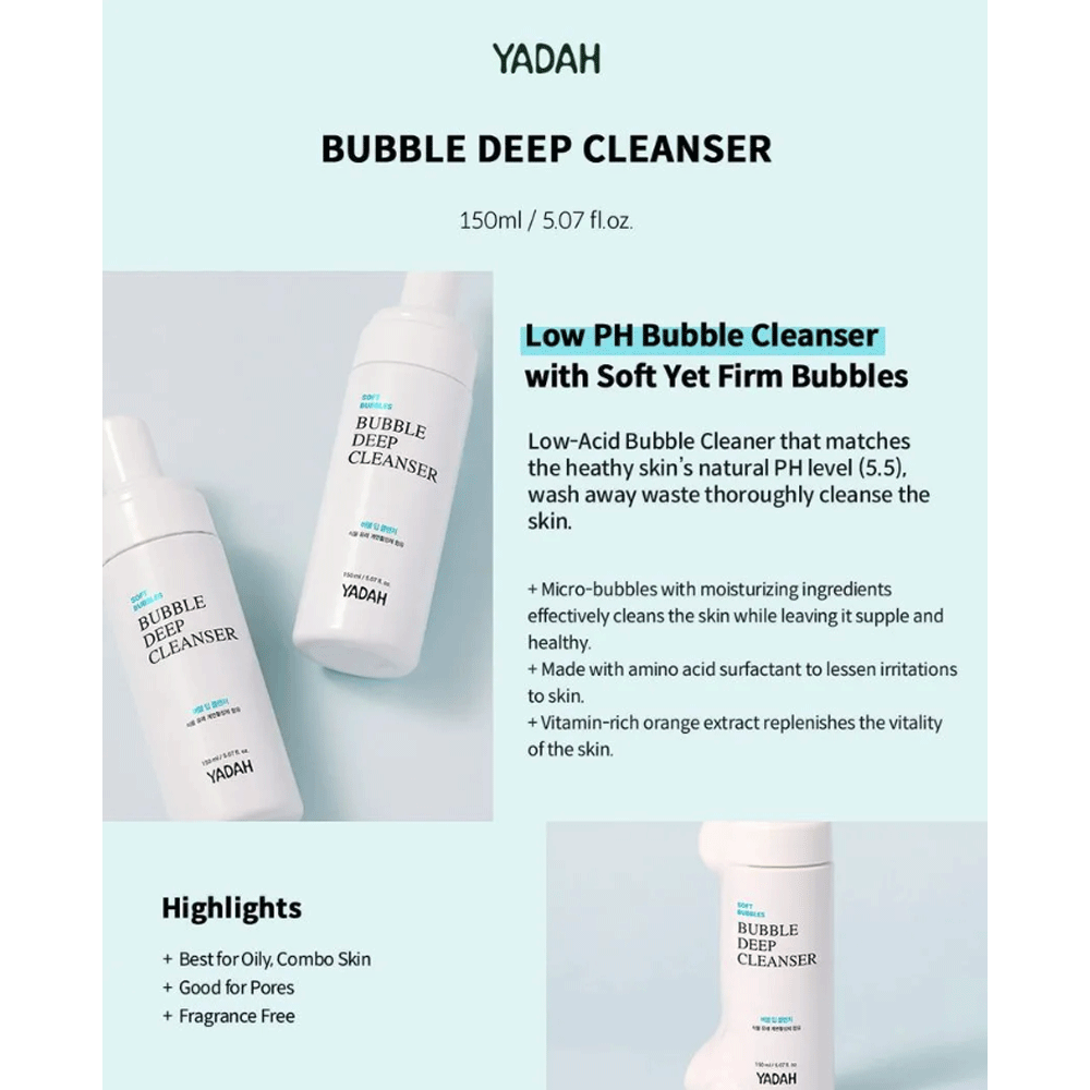 YADAH Bubble Deep Cleanser 150ml