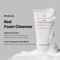 MEDICUBE Red Foam Cleanser 120ml