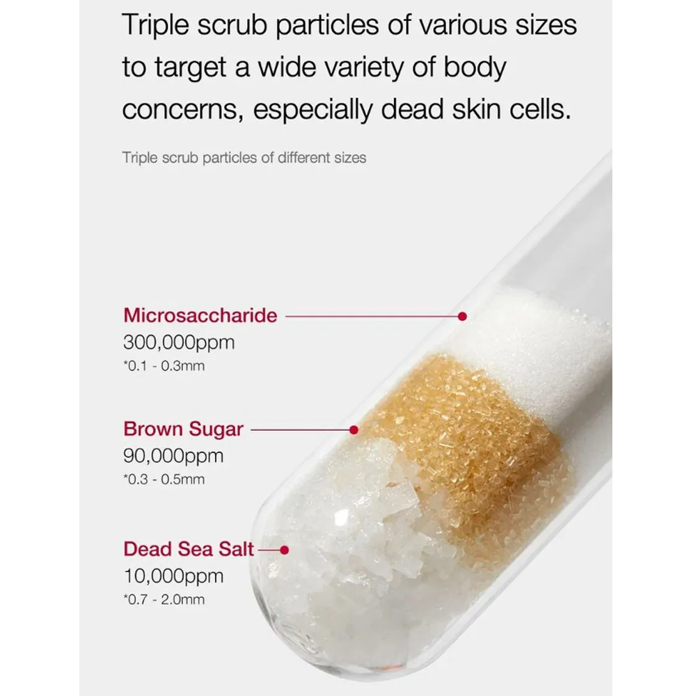 MEDICUBE Red Clear Cica Body Scrub 200g