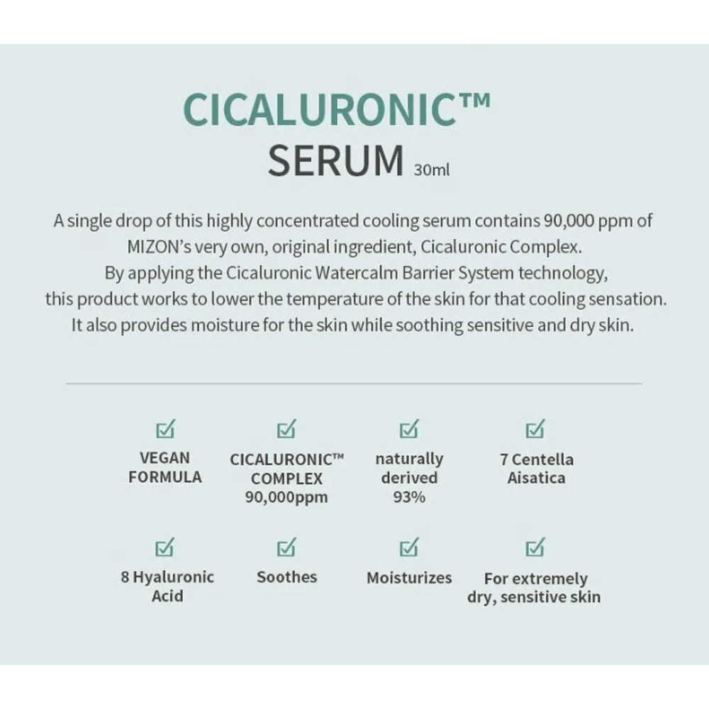MIZON Cicaluronic Serum 30ml