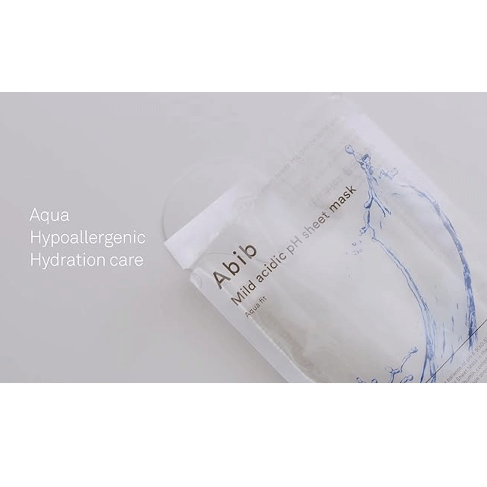 Abib Mild Acidic pH Sheet Mask 10ea #Aqua Fit