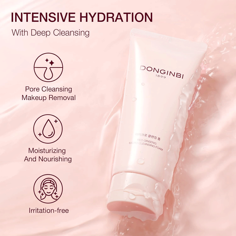 DONGINBI Red Ginseng Micro Cleansing Foam 50ml