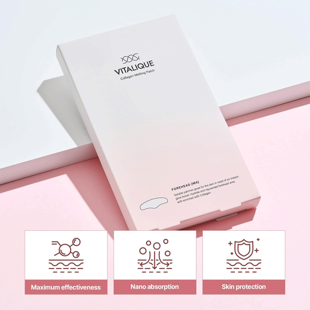 Meditherapy Vitalique Collagen Melting Patch Forehead 4 patches