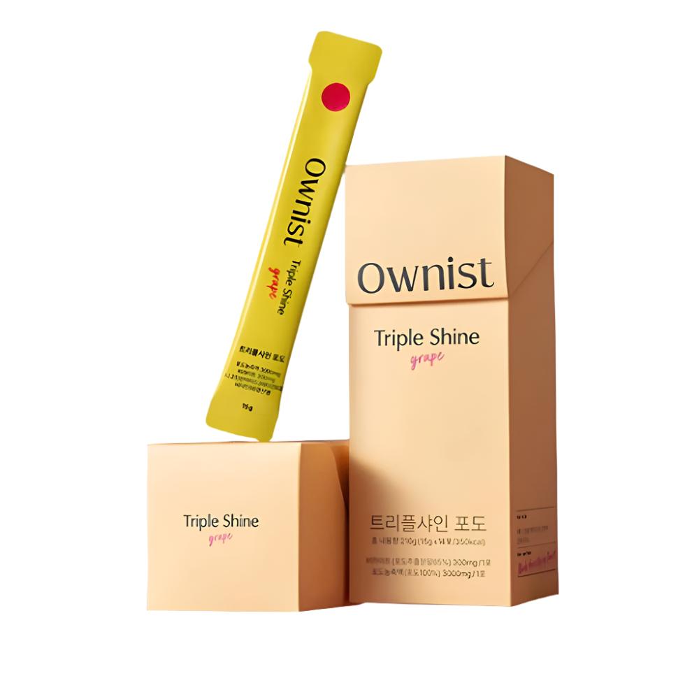 Ownist Triple Shine Grape 14 sticks (14-day supply)