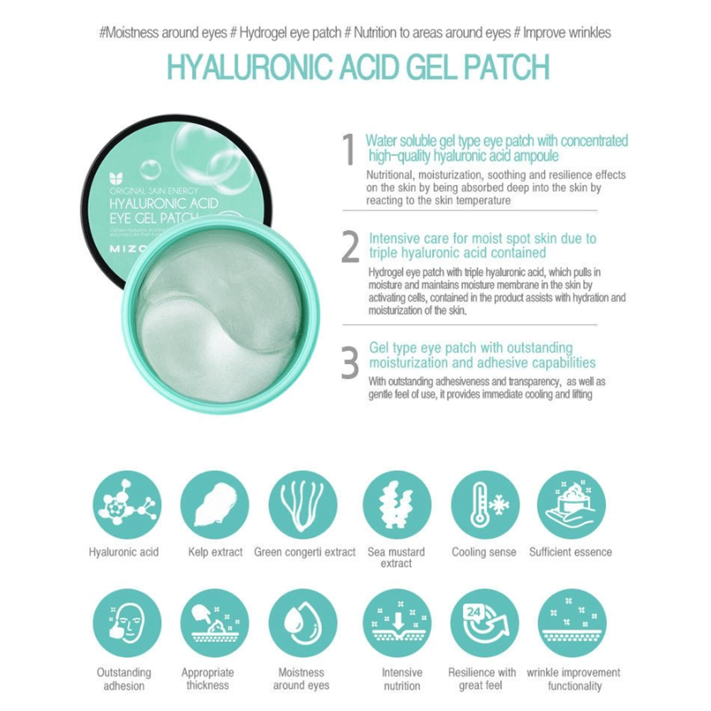MIZON Eye Gel Patch 60 patches - 2 Types