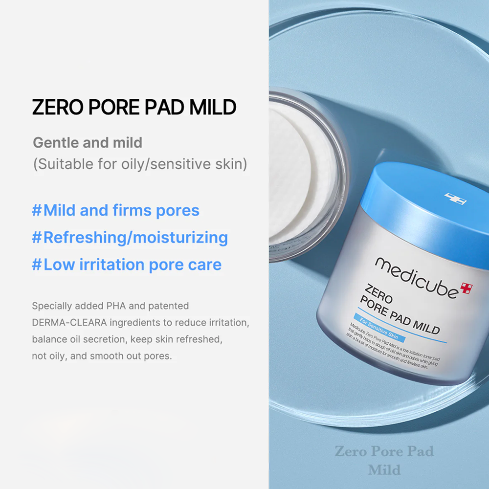 MEDICUBE Zero Pore Pad Mild 70 pads