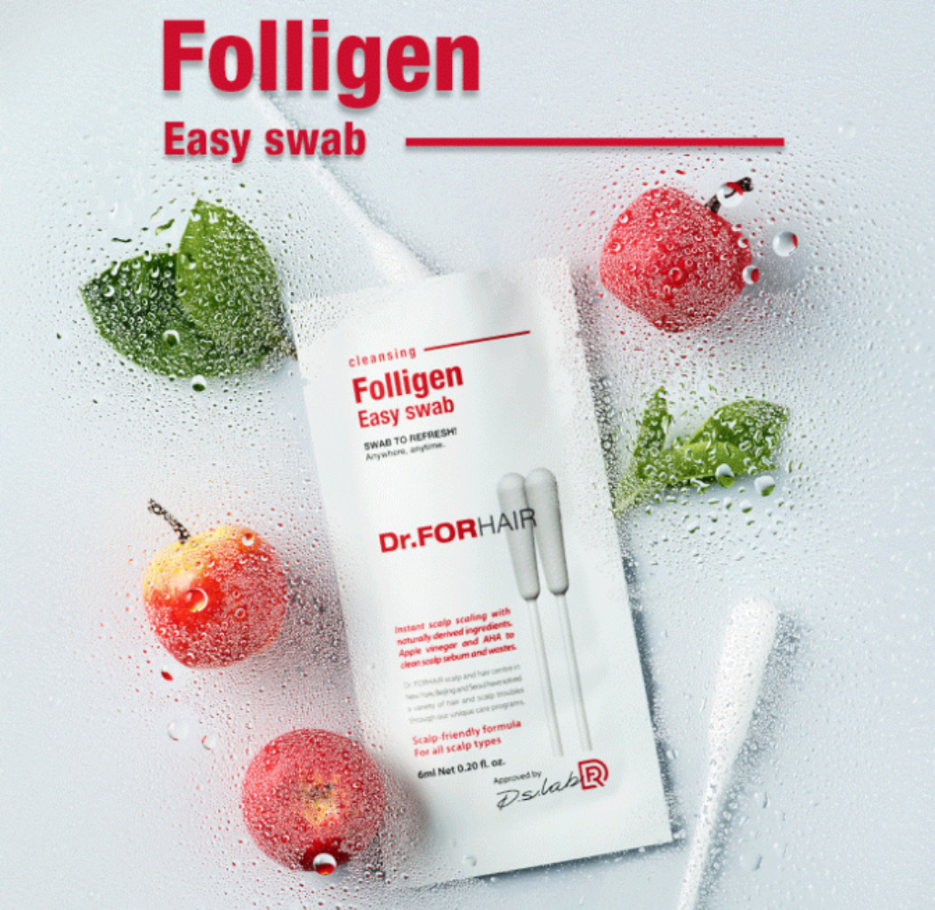 DR.FORHAIR Polygen Easy Swab Scalp Cleansing 6ml x 10 Packs Scalp Clinic