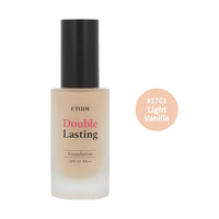 ETUDE Double Lasting Foundation New SPF35 PA++ 30g (11 shades)