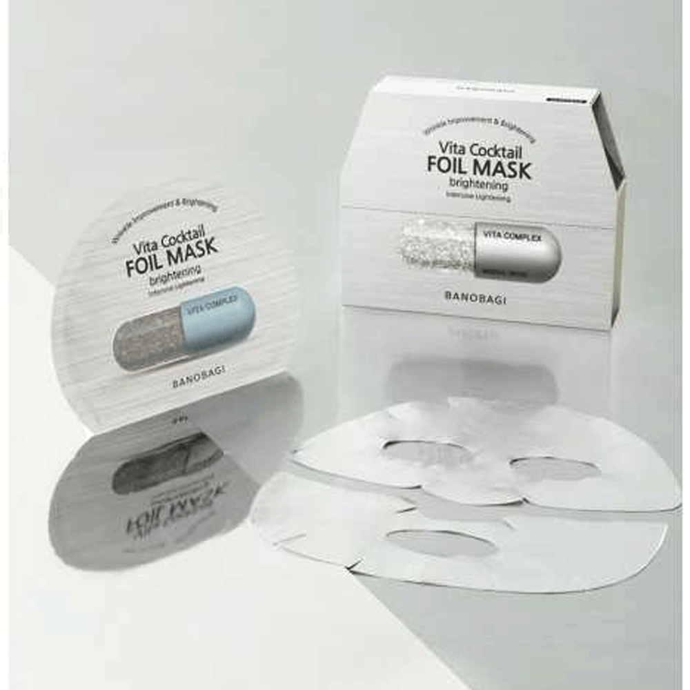 BANOBAGI Vita Cocktail Foil Mask #Brightening 30g * 10ea