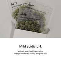 Abib Mild acidic pH sheet mask 10ea #Jericho rose fit