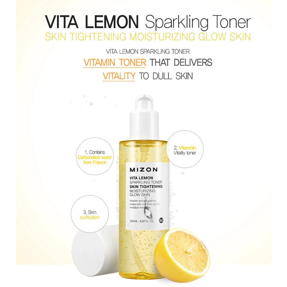 MIZON Vita Lemon Sparkling Toner 150ml