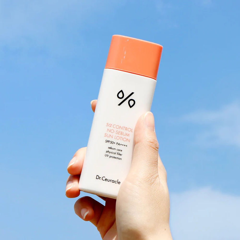 Dr.Ceuracle 5α Control No-sebum Sun Lotion SPF50+ PA++++ 50ml