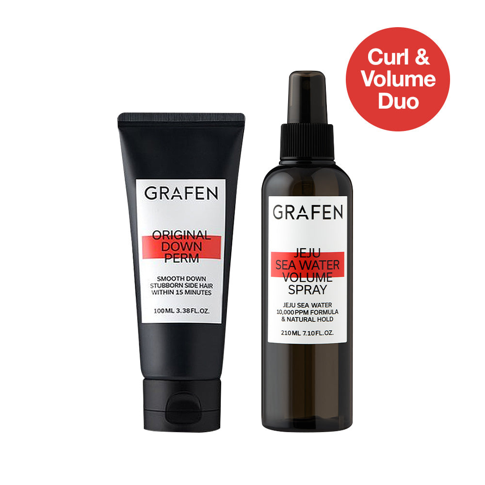 [Curl & Volume Duo] Down Perm + Volume Spray