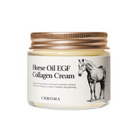 CHRISMA Horse Oil EGF Collagen Cream 70g