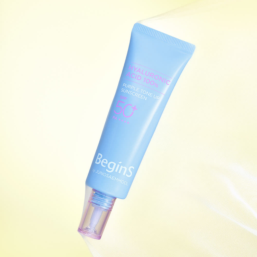 JUNGSAEMMOOL BeginS by JUNGSAEMMOOL Blue Chamomile Hyaluronic Acid Purple Tone Up Sunscreen 50ml