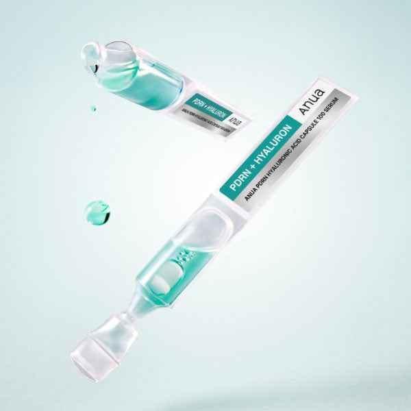 Anua PDRN Hyaluronic Acid Capsule 100 Serum Ampoule 1ml, 10 Pieces