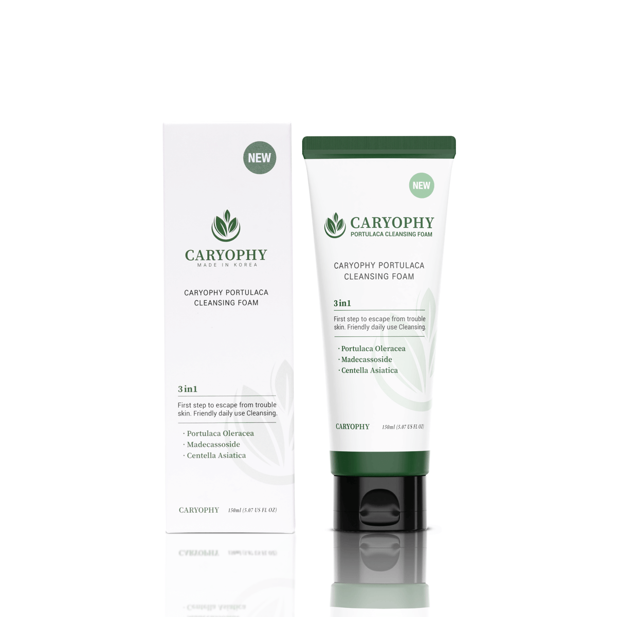 CARYOPHY Portulaca Cleansing Foam 150ml