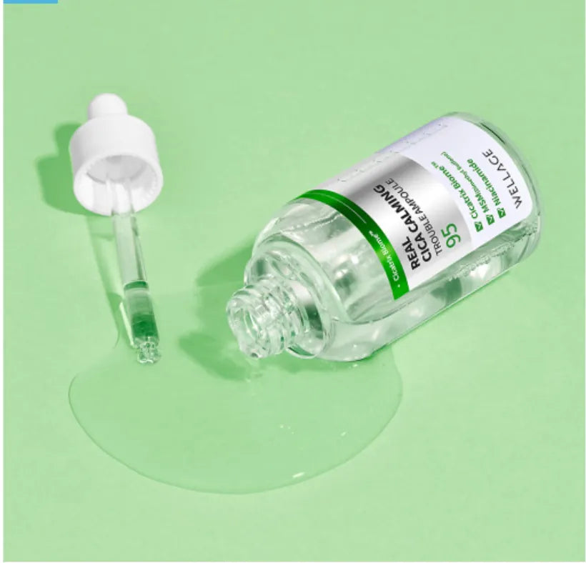 Wellage Real Cica Calming Trouble Ampoule 50ml