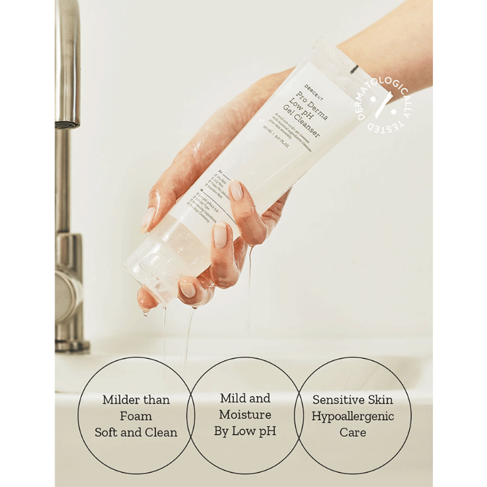 DERCENT Pro Derma Low pH Gel Cleanser 150ml
