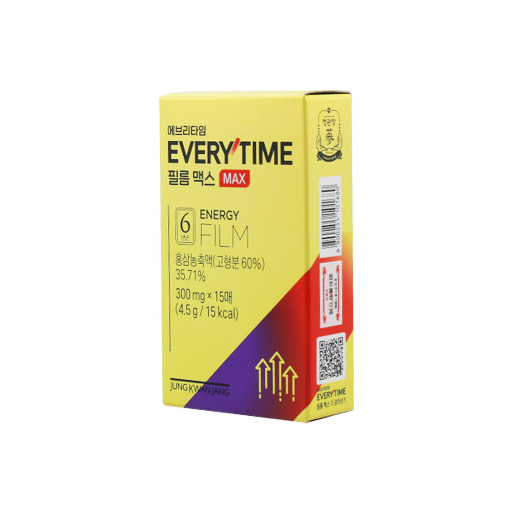 Jung Kwan Jang Every Time Film Max 300mg * 15ea (15-day supply)