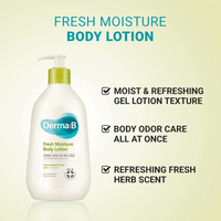 Derma:B Fresh Moisture Body Lotion 400ml
