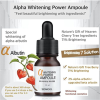 Sidmool Alpha Whitening Power Ampoule 12ml