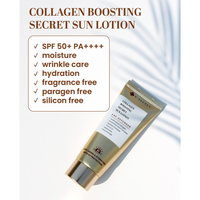 K-SECRET Collagen Boosting Secret Sun Lotion SPF 50+ PA++++ 60ml