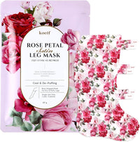 koelf Rose Petal Satin Leg Mask 1ea