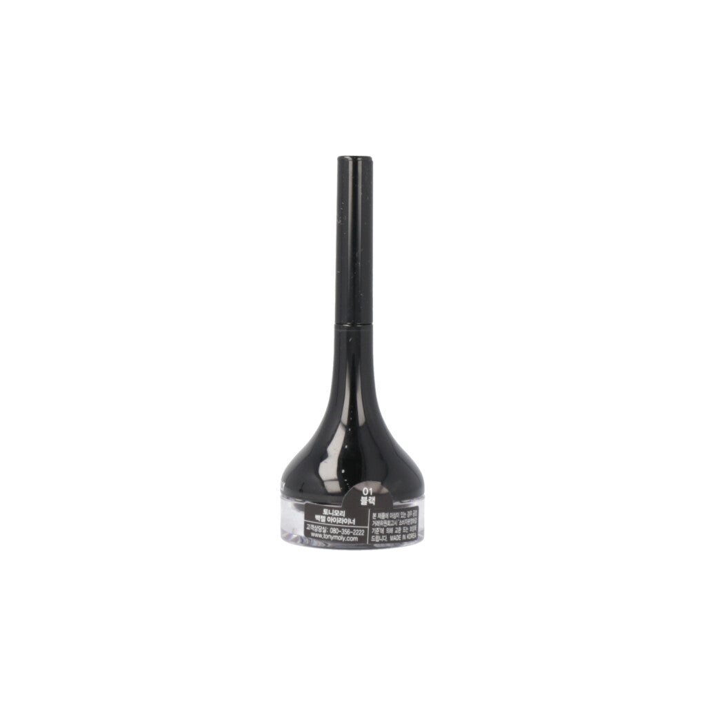 [Expiration imminen] TONYMOLY Back Gel Eyeliner Long Brush 4g #1 Black
