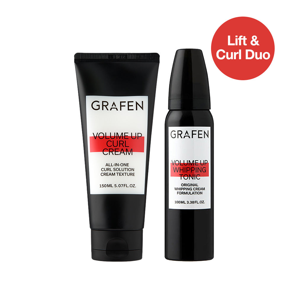[Lift & Curl Duo] Volume Up Cream + Whipping Tonic