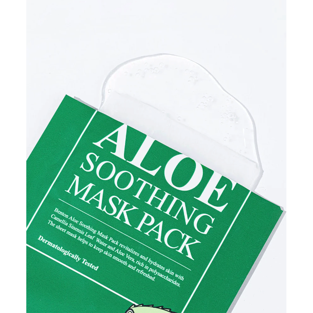 Benton *Renewal* Aloe Soothing Mask Pack (10ea)