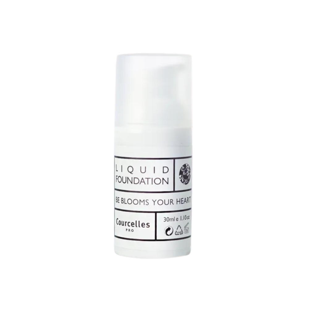 Courcelles Liquid Foundation – NO.100 Low Powdery (Choose 15ml or 30ml)
