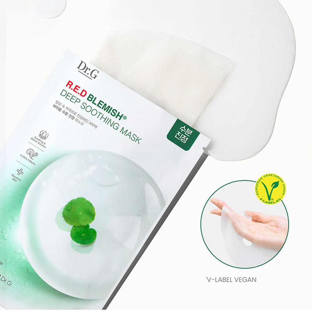 Dr.G R.E.D Blemish Deep Soothing Mask 10ea