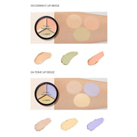 the SAEM Cover Perfection Triple Pot Concealer