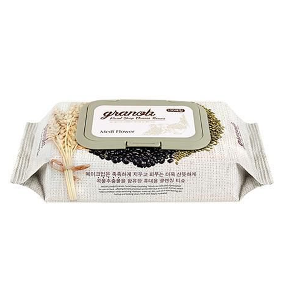 MediFlower Granola Facial Deep Cleansing Tissue 100 pcs