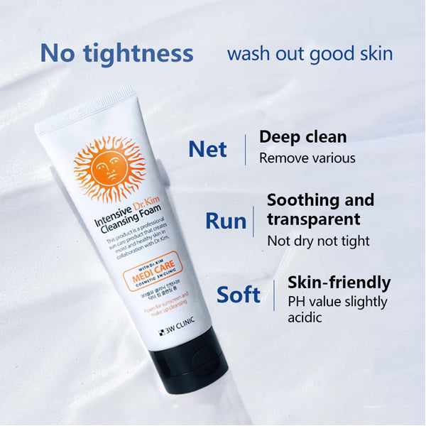3W CLINIC Intensive Dr.Kim Cleansing Foam 120ml