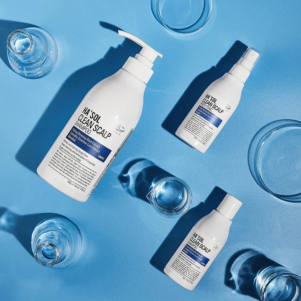 HA'SOL Clean Scalp Shampoo 500g For Oily Hair and Scalp Care