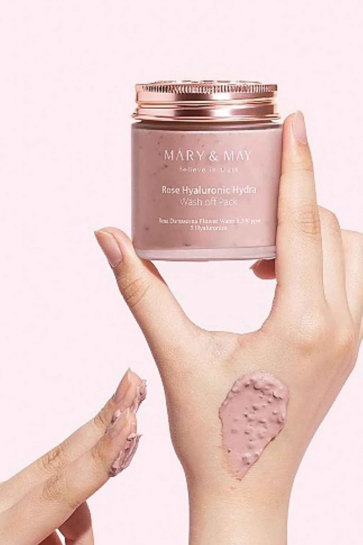 Mary&May Rose Hyaluronic Hydra Wash off Pack 125g