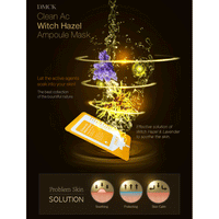 DMCK Clean Ac Witch Hazel Ampoule Mask 10ea