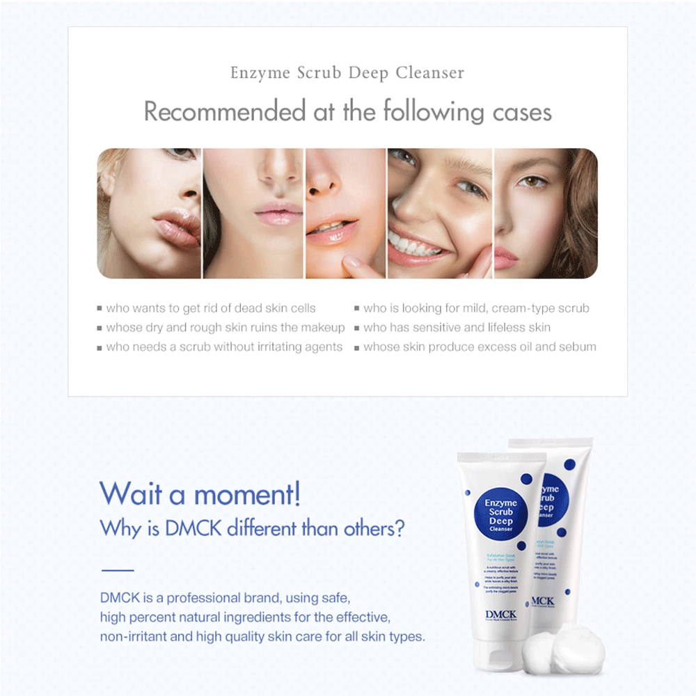 DMCK Enzyme Scrub Deep Cleanser 200ml
