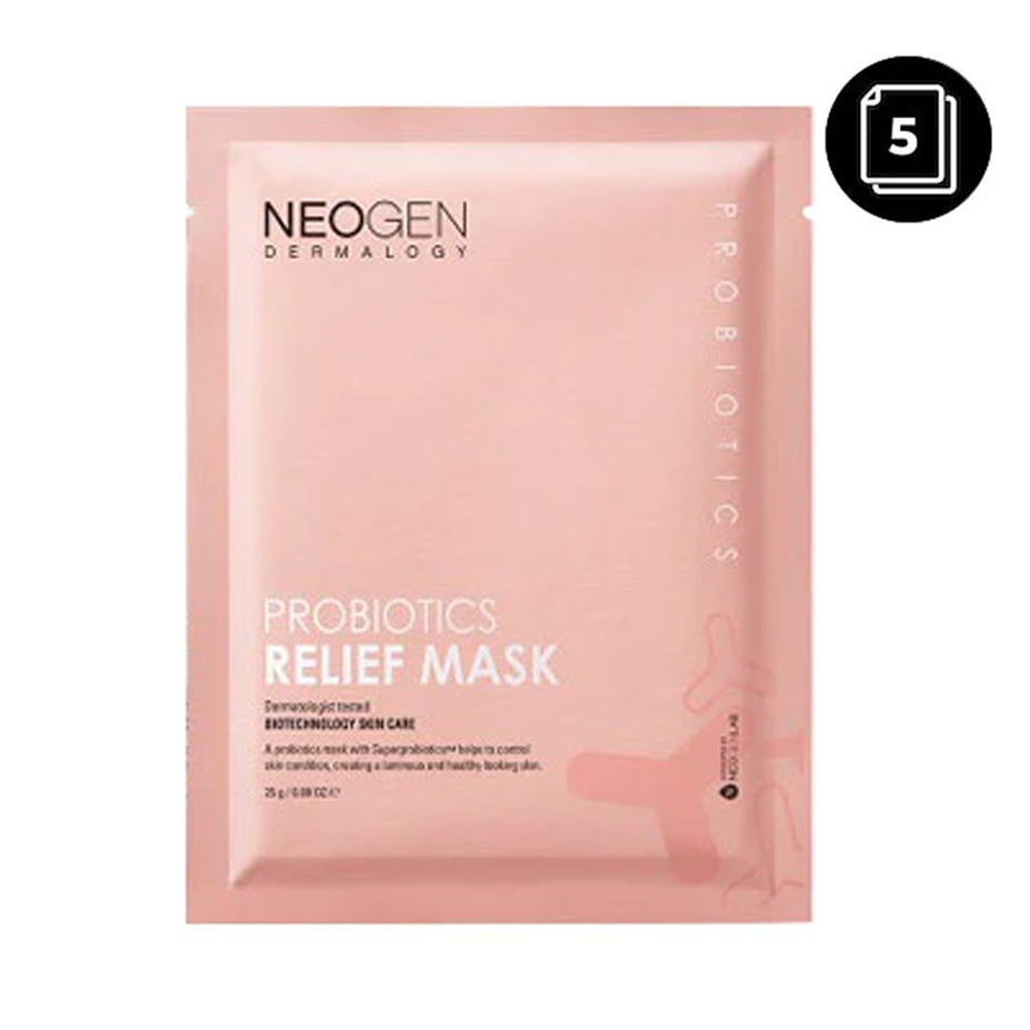 NEOGEN Dermalogy Probiotics Relief Mask 25g x 5ea