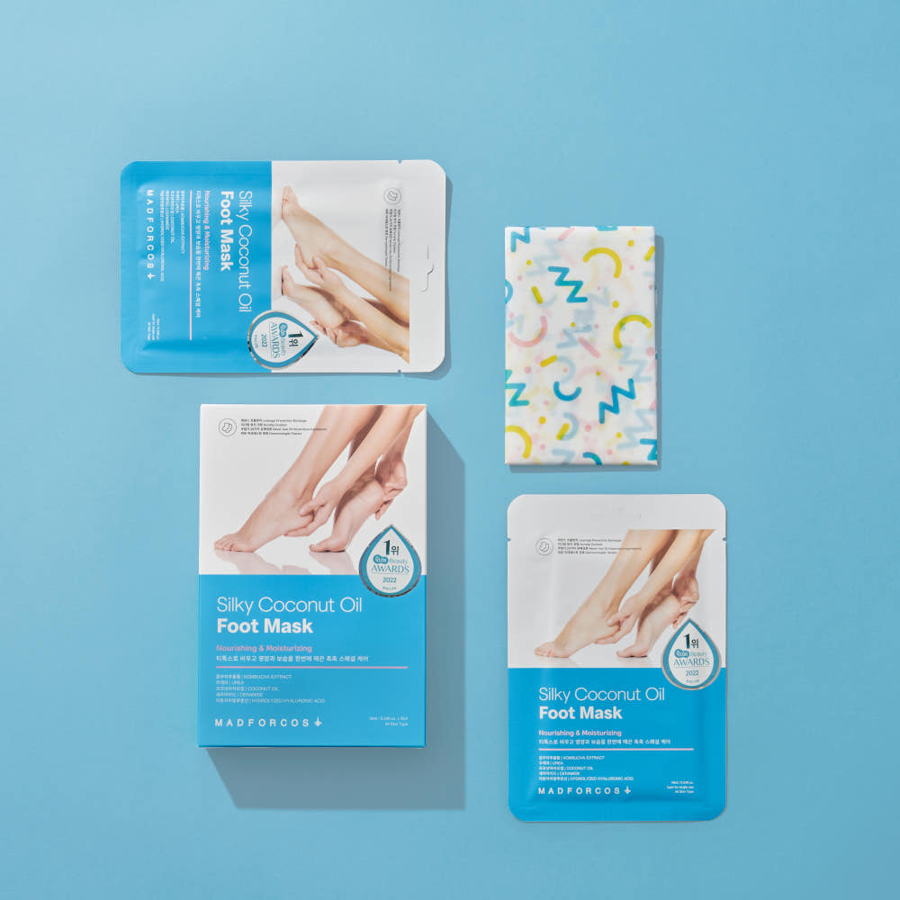 FRmadcos Silky Coconut Oil Foot Mask 10ea
