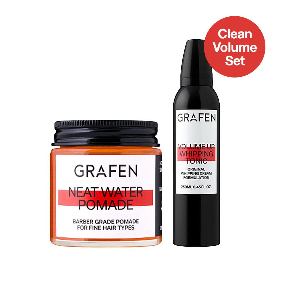 [Clean Volume Set] Water Pomade + Whipping Tonic