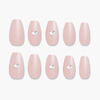 MUZMAK Nail Tips 36pcs #Shell(Coffin)