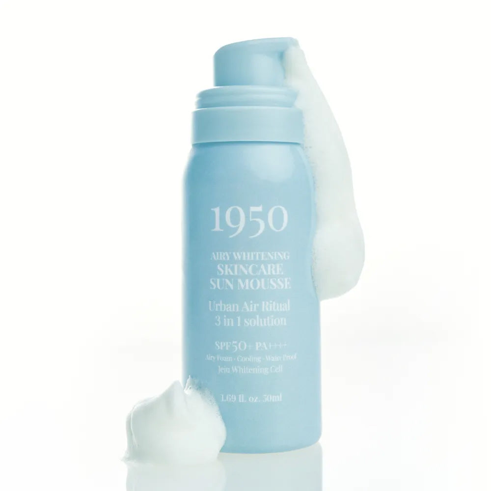 1950 Airy Whitening Skincare Sun Mousse 50ml SPF 50+ PA++++