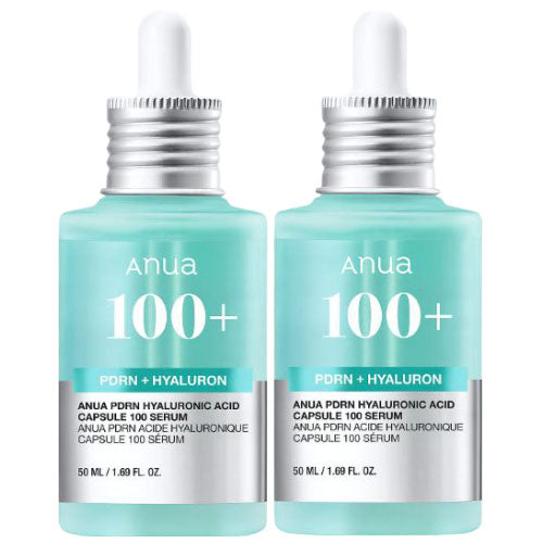 Anua PDRN Hyaluronic Acid Capsule Serum Wrinkle Care Ampoule 30ml, 2 Pieces